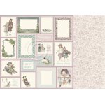 PD22011 Papier dwustronny 30,5x30,5cm -Winter Wonderland-Mitten weather