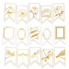 p13-350 Papierowy banerek / die cut premium Lucidity 15szt.