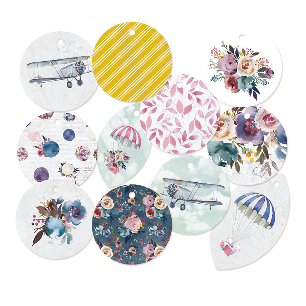 p13-386 Zestaw tagów When we first met 01, 11szt.