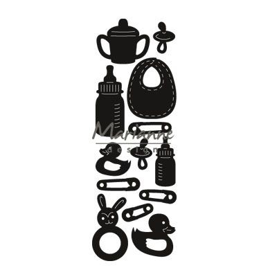 CR1456 Wykrojniki Craftable - dziecięce elementy