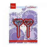 LR0573 Wykrojniki Creatable- serca