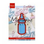 LR0575 Wykrojniki Creatable- dziecięca butelka