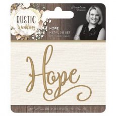 S-RW-MD-HOPE Wykrojnik Rustic Wedding - Hope