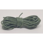 51545-4 Bawełniany sznurek woskowany gr. 2mm - 5m -CIEMNA ZIELEŃ