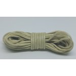 51545-7 Bawełniany sznurek woskowany gr. 2mm - 5m - BEŻOWY