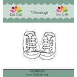 STAMPL038 Stempel Dixi Craft - buciki dziecięce