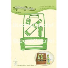 45.5602 Wykrojnik Leane Creatief - skrzynka z butelkami