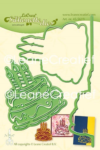 45.5619 Wykrojnik Leane Creatief - tort