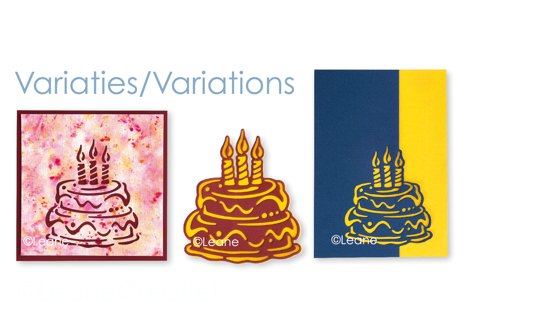 45.5619 Wykrojnik Leane Creatief - tort