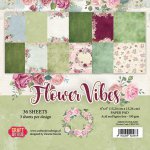 CPB-FV15 Bloczek 15x15 Craft & You Design -Flower Vibes
