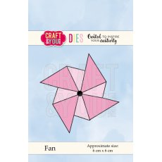 CW063 Wykrojnik /Die-Fan-wiatraczek -Craft&You Design