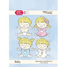 CW065Wykrojnik /Die--Baby- dzieci -Craft&You Design