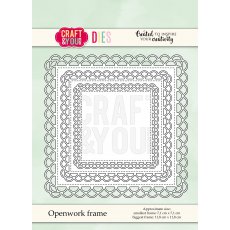 CW072 Wykrojnik /Die-Openwork frames-ramki 3 szt-Craft&You Design