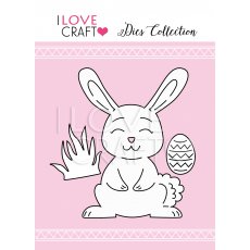 D014 Wykrojnik -Zajączek Wielkanocny