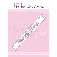 D015 Wykrojnik -banerek Wesołego Alleluja