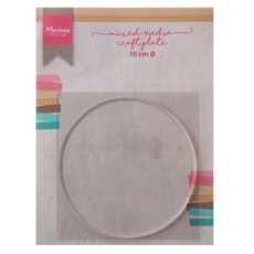 LR0016 Mixed Media Craft Plate okrągła 10cm