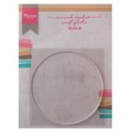 LR0016 Mixed Media Craft Plate okrągła 10cm