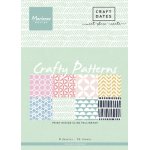PB7054 Zestaw papierów A5 Crafty Patterns