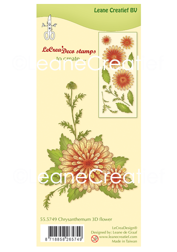 55.5749 Stemple Leane Creatief - chryzantemy