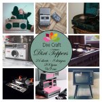 ETL025 Zestaw papierów Dixi Craft- toppers 9x9cm