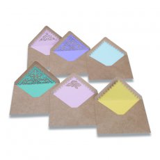663586 Wykrojnik Thinlits Sizzix -Envelope Liners, A7 - koperty
