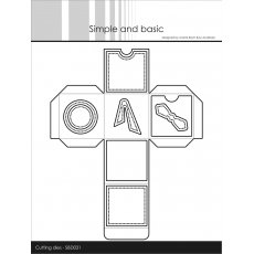 SBD031 Wykrojnik- pudełko kwadratowe