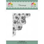 STAMPL063 Stemple Dixi Craft - narożnik kwiatowy