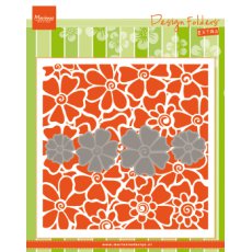 DF3452 Folder do embossingu + wykrojnik Marianne Design - maki