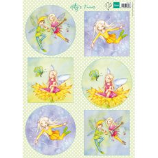 HK1706 Arkusz A4 -Marianne Design - Hetty's Fairies