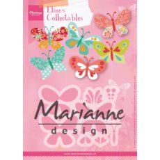 COL1466 Wykrojniki Colletables - Eline's Butterflies