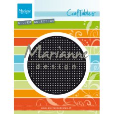 CR1465 Wykrojniki Craftable -Cross Stitch Circle-haft krzyżykowy koło