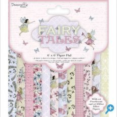 DCPAP129 Zestaw papierów 15x15cm Fairy Tales