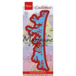 LR0588 Wykrojniki Creatable-Bunny border-zajączki border