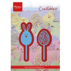 LR0590 Wykrojniki Creatable- Easter Pins-jajka na patyku