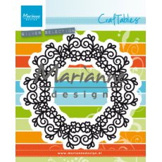 CR1470 Wykrojniki Craftable - Floral Doily - Kwiecista serwetka