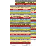 CC-NAP-II-CHC-26 CHILDHOOD CRAYONS - arkusz z napisami II - ZABAWKI-arkusz 15,5x30,5cm