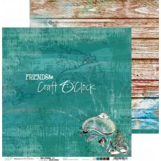 CC-PD-SS-F1-01 SEA STORIES - 01 - DWUSTRONNY PAPIER 30,5X30,5CM