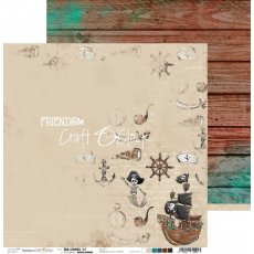CC-PD-SS-F1-05 SEA STORIES - 05 - dwustronny papier 30,5x30,5cm