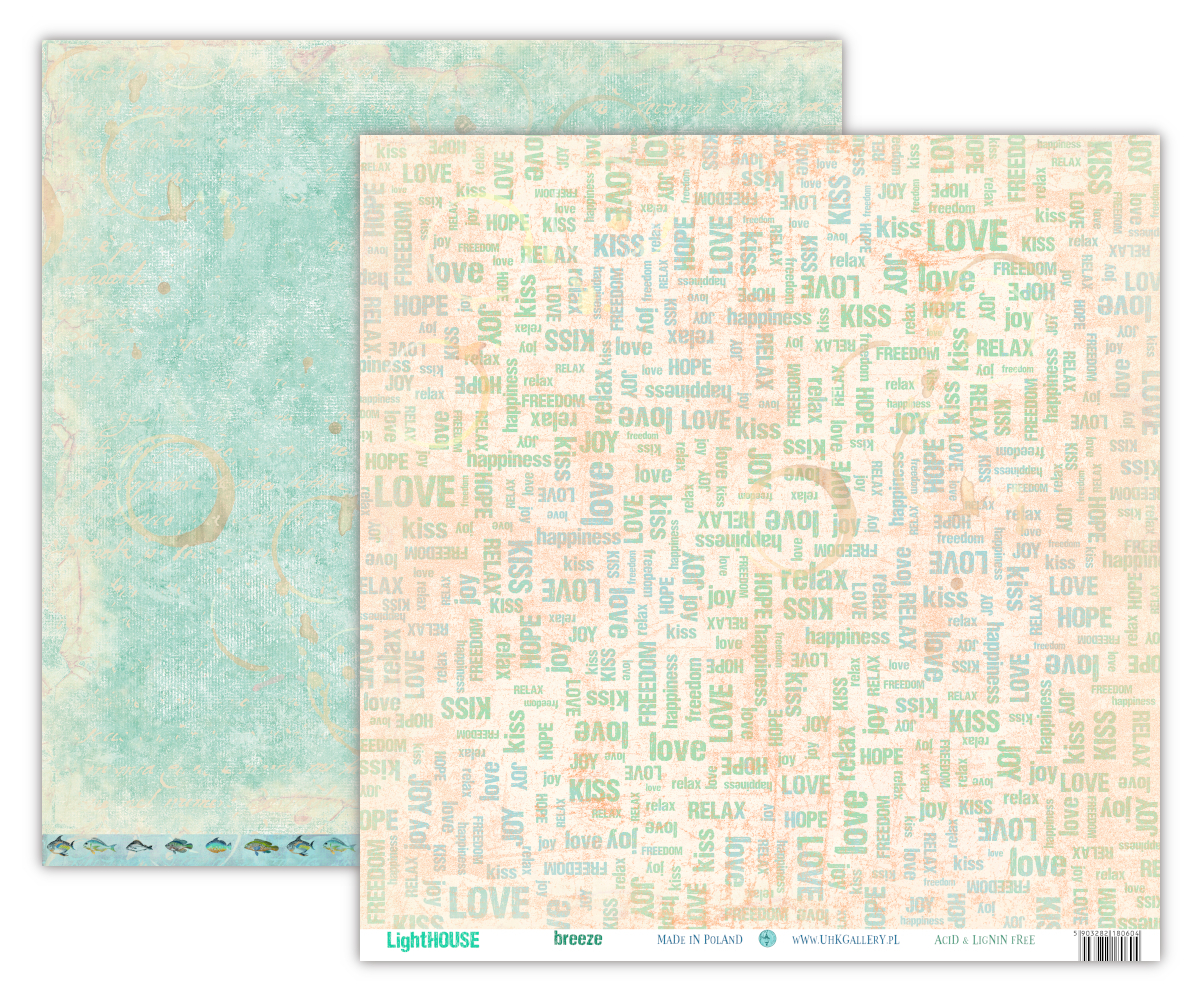 LightHOUSE -Breeze -PAPIER DWUSTRONNY 30,5X30,5 UHK GALLERY