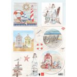 EWK1258 Arkusz A4 -Marianne Design - Seabreeze 1