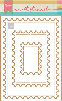 PS8034 Maska- Marianne Design - Postcard - znaczek pocztowy