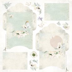 CP-ST08 Papier jednostr.-elementy-koperty + karneciki- 30,5x30,5 Sweet Time