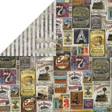 CP-VM05 Papier dwustronny Craft&You Design 30,5x30,5 Vintage Man 05