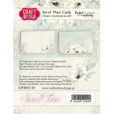 CP-W01-ST Wizytówki-winietki na stół Sweet Time