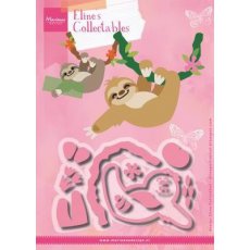 COL1471 Wykrojnik Collectable Sloth - leniwiec wiszący na gałęzi