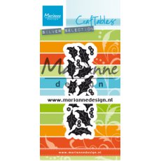 CR1476 Wykrojniki Craftables -Punch die-holly,ostrokrzewy