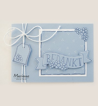 MZ1902 Stempel akrylowy -Marjoleine's Anemones