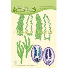 45.5893 Wykrojnik Leane Creatief -lawenda