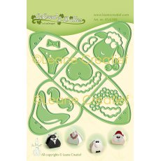 45.6180 Wykrojnik  Leane Creatief -uniwersalne małe pudełka