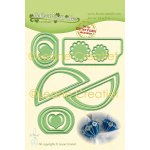 45.6210 Wykrojnik  Leane Creatief -bombka serce gładka- ball heart smooth